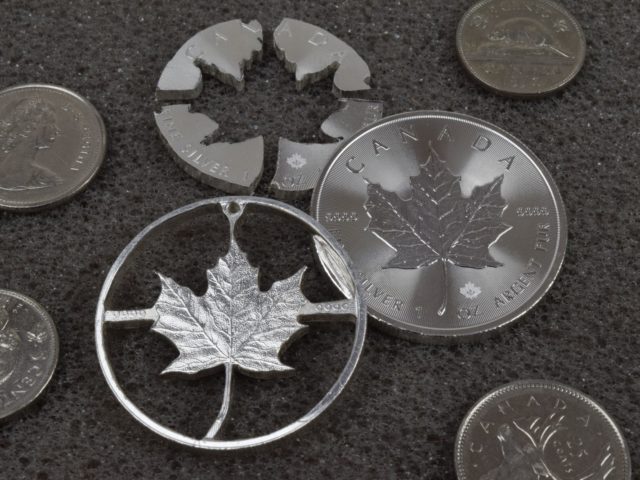 Silber Maple Leaf Anhänger