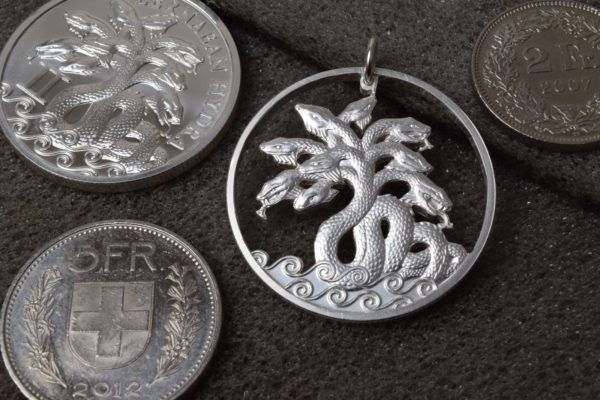 Hydra aus 999 Silber