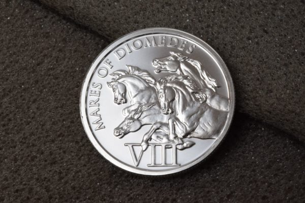 Pferde Silber Medaille