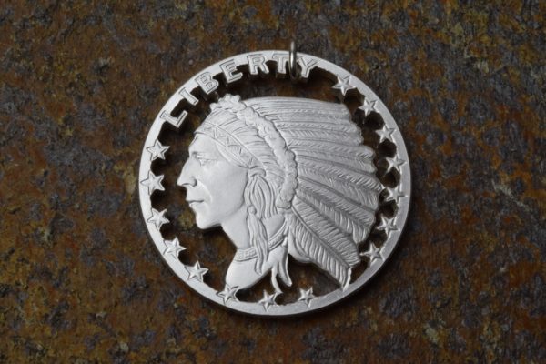 Indianer Ag mit Ring Indianer Ag mit Ring