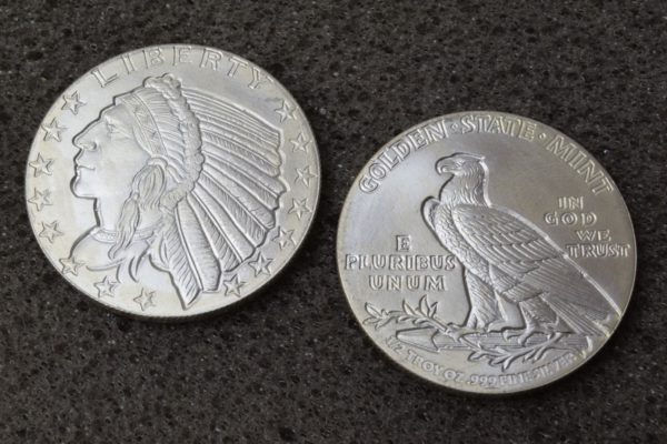 Indianer Medaille klein