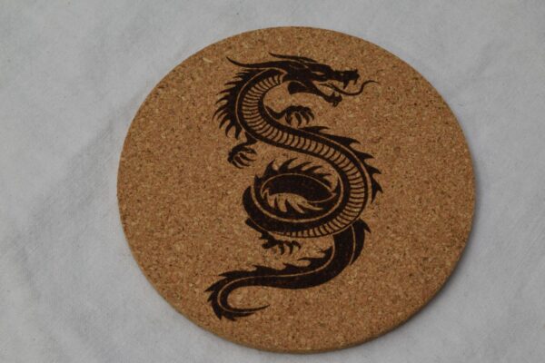 Korkuntersetzer Drache Korkuntersetzer Drache