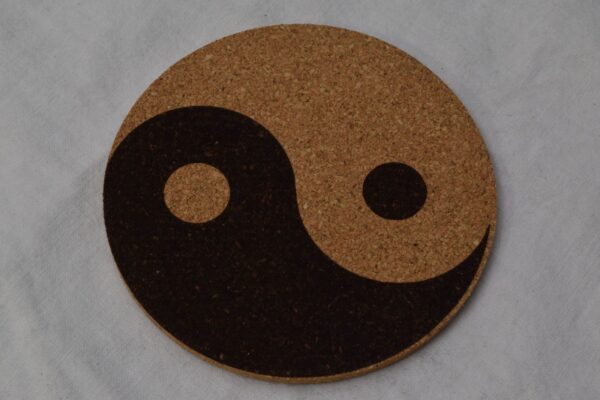Korkuntersetzer Yang-Yin Korkuntersetzer Yang-Yin